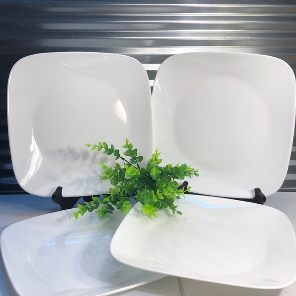 Corelle Dining Corelle Square Dinner Plates Set Of 4 Poshmark